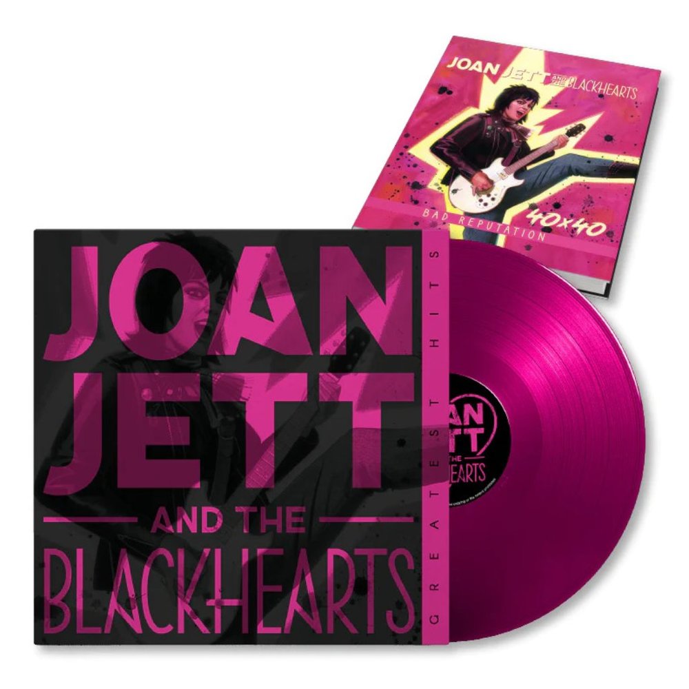 Joan Jett & The Blackhearts Graphic Novel + LP ~ Exclusive Color Vinyl ~ New!